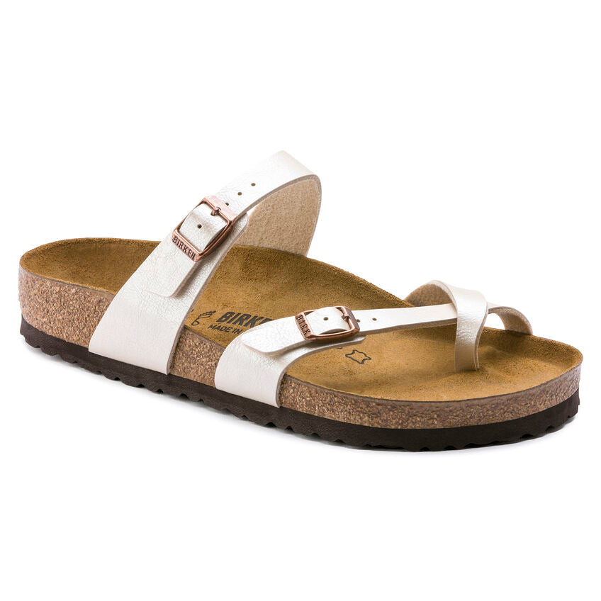 Birkenstock 71661 Mayari BF Graceful Pearl White
